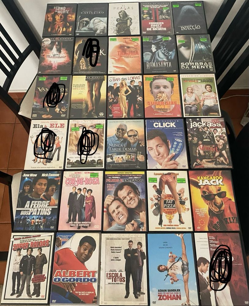 Filmes originais variados