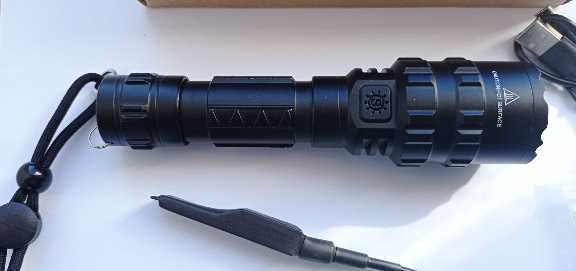 Lanterna led táctica ( luz branca), NOVO airsoft