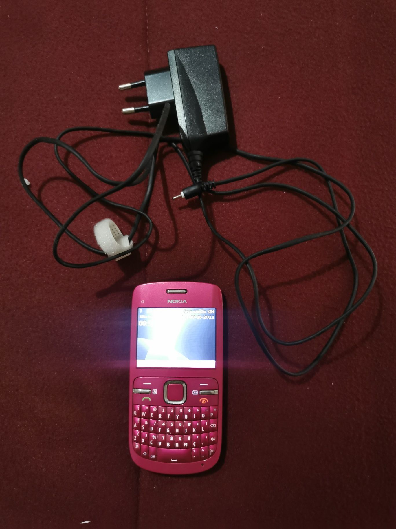 Nokia C3 Rosa Fushia