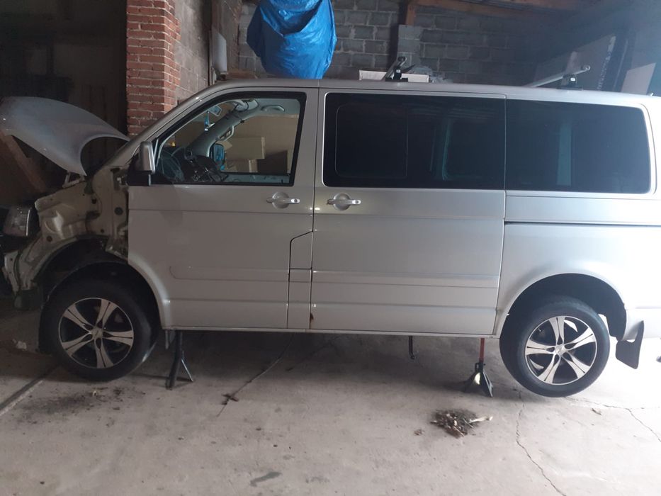 VW T5 LA7W czesci karoseria drzwi klapa cwiartka fartuch dach klapa