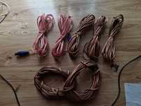 70 metrów Przewody Audio 2x 2.5mm OFC