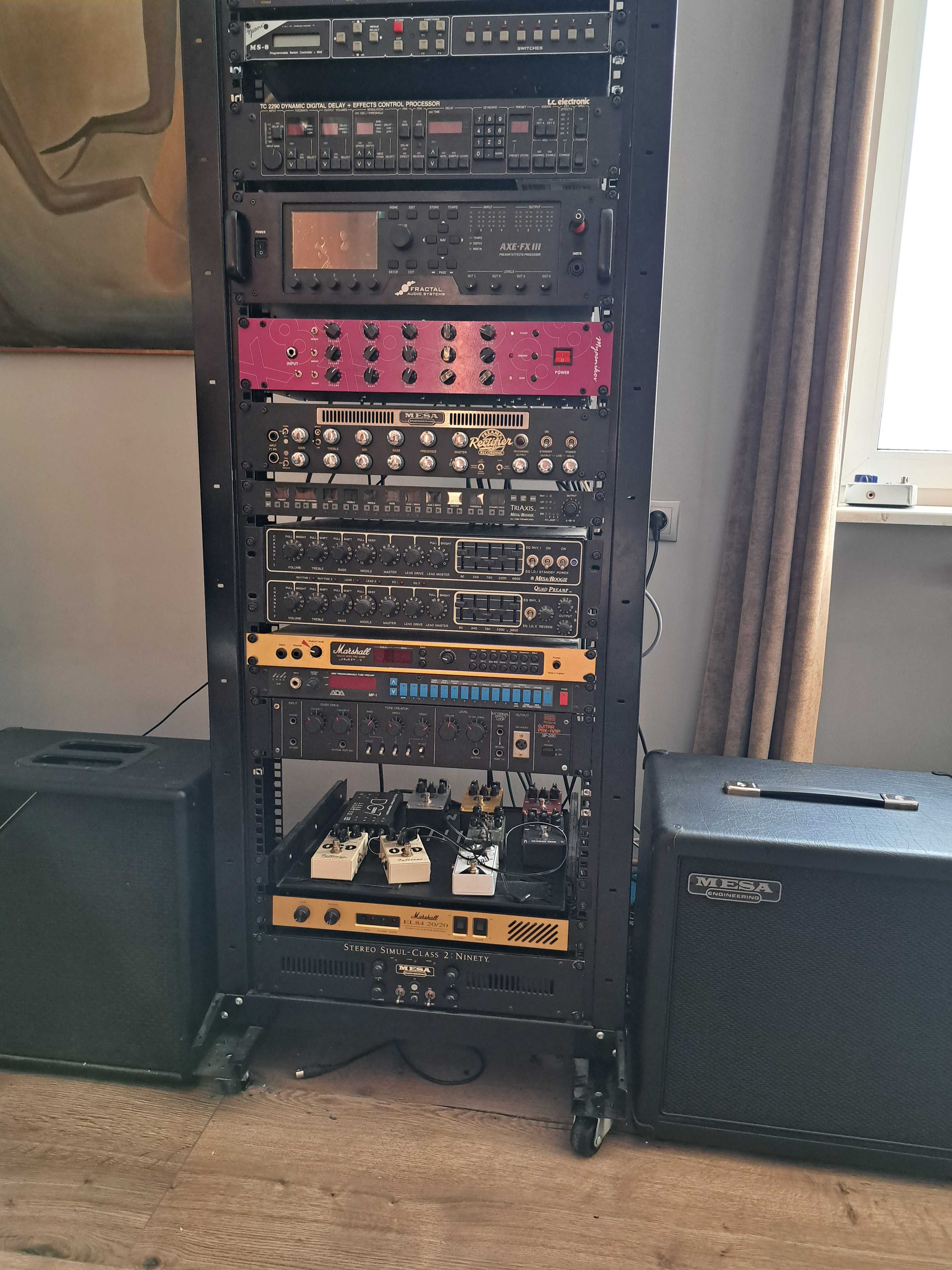 Statyw 42U RACK 19" Stojak Na Kółkach - Szafa Case Studio Serwer