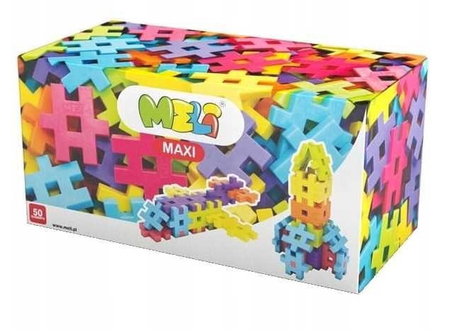 Mini WAFLE klocki meliMAXI CLASSIC 50 EL. 50400