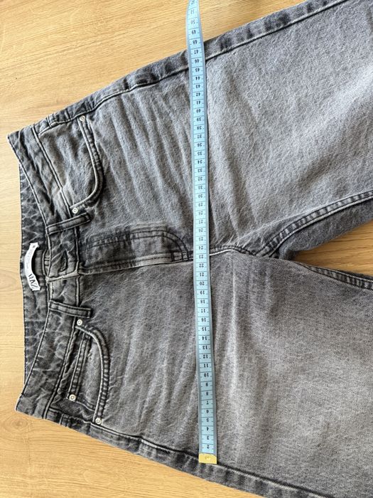 Сірі джинси zara жіночі