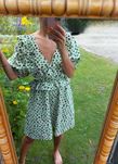 Nowa sukienka w kwiaty floral boho dress letnia falbany