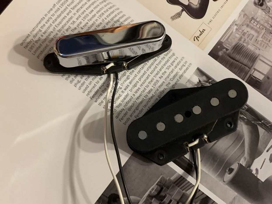 Звукознімачі Fender TexMex Telecaster Pickup Set. Датчики Tex-Mex Tele