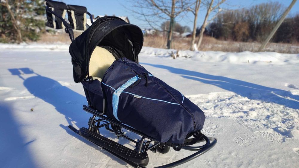 Санки сани Rasper Premium 7в1 Польша оригінал, в коробці!