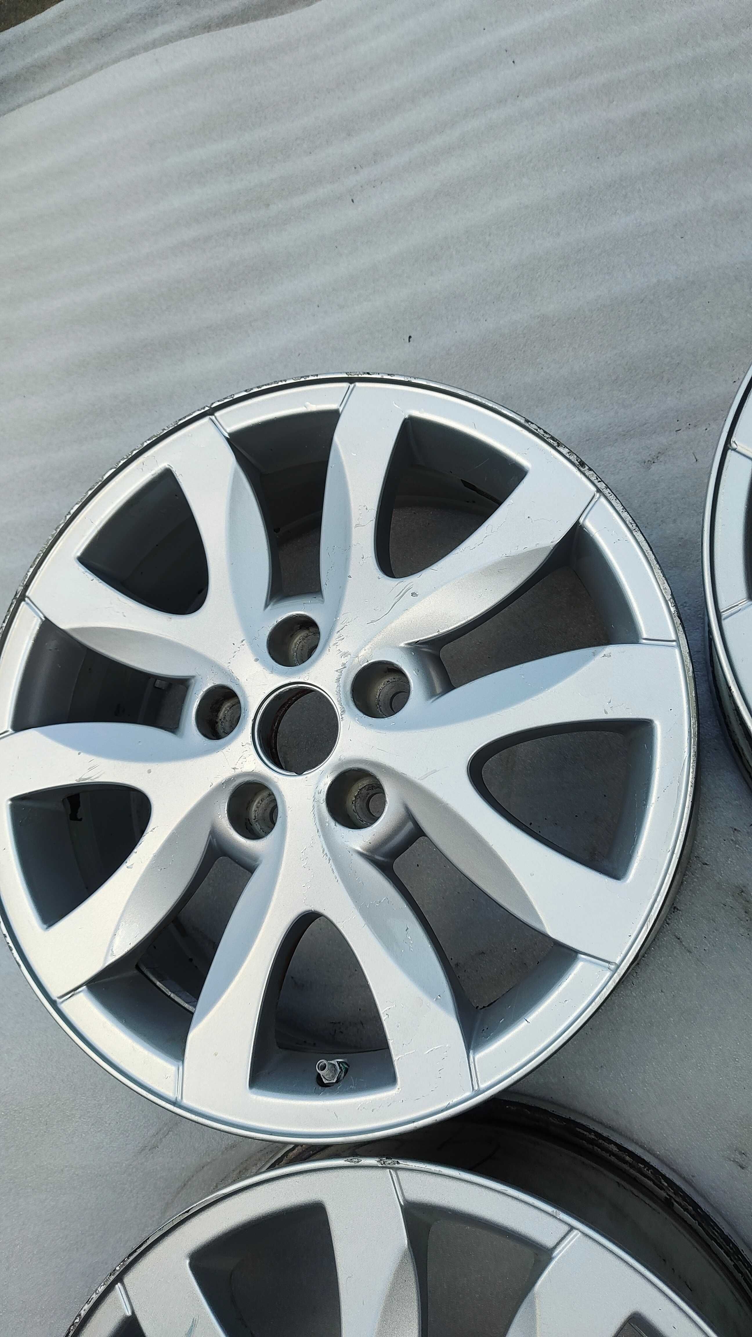 Felgi Aluminiowe Renault Megane Laguna 5x114,3 7J ET47 Czujniki MB