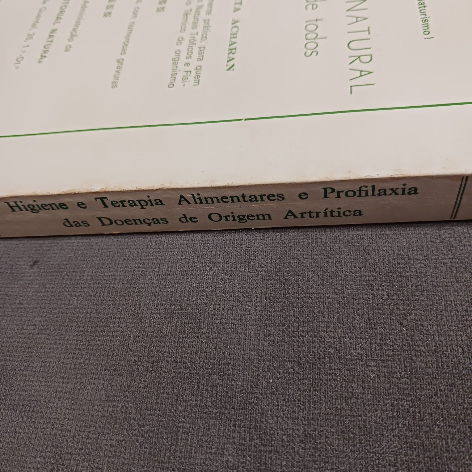 Higiene e terapia alimentar