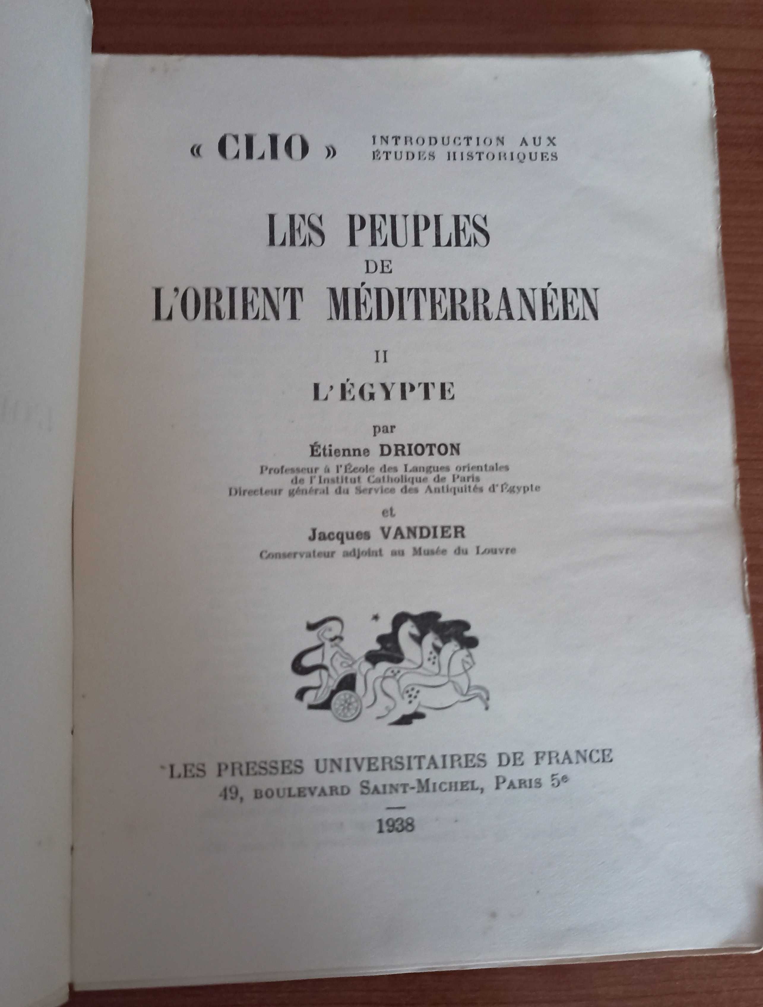 Les Peuples de L'Orient Méditerranéen 2: L'Égypte