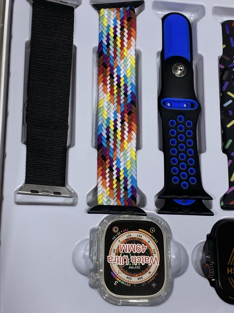 Набор часы I20 Ultra 2 Max Suit+Bluetooth наушники 5RD Generation