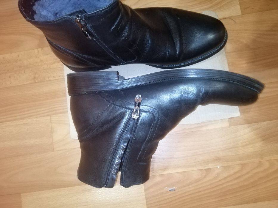 Ботинки зимние на цигейке