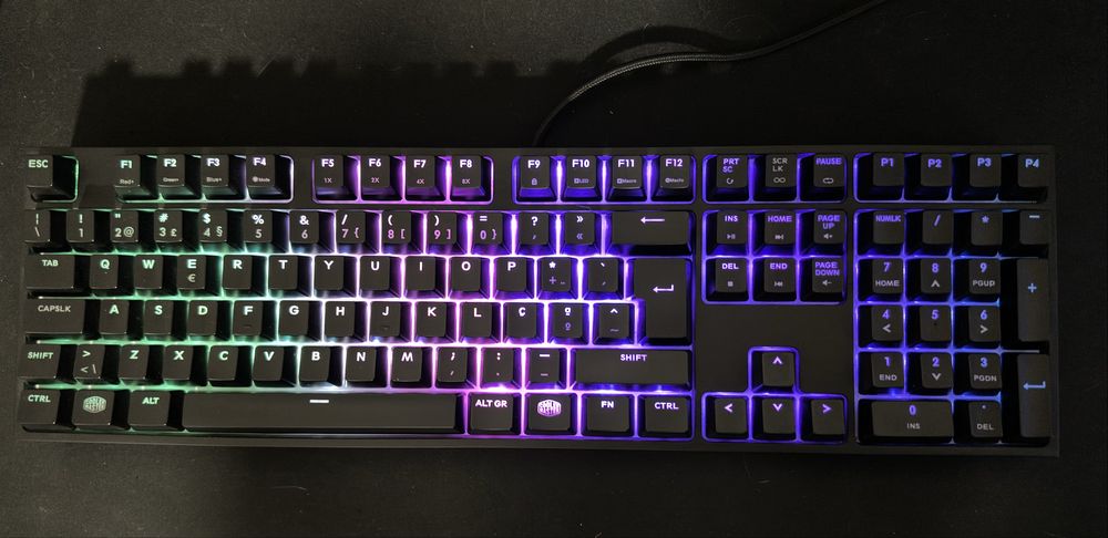 Teclado mecânico CoolerMaster MasterKeys Pro L