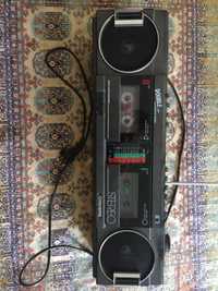Rádio com duplo leitor de cassetes (k7)