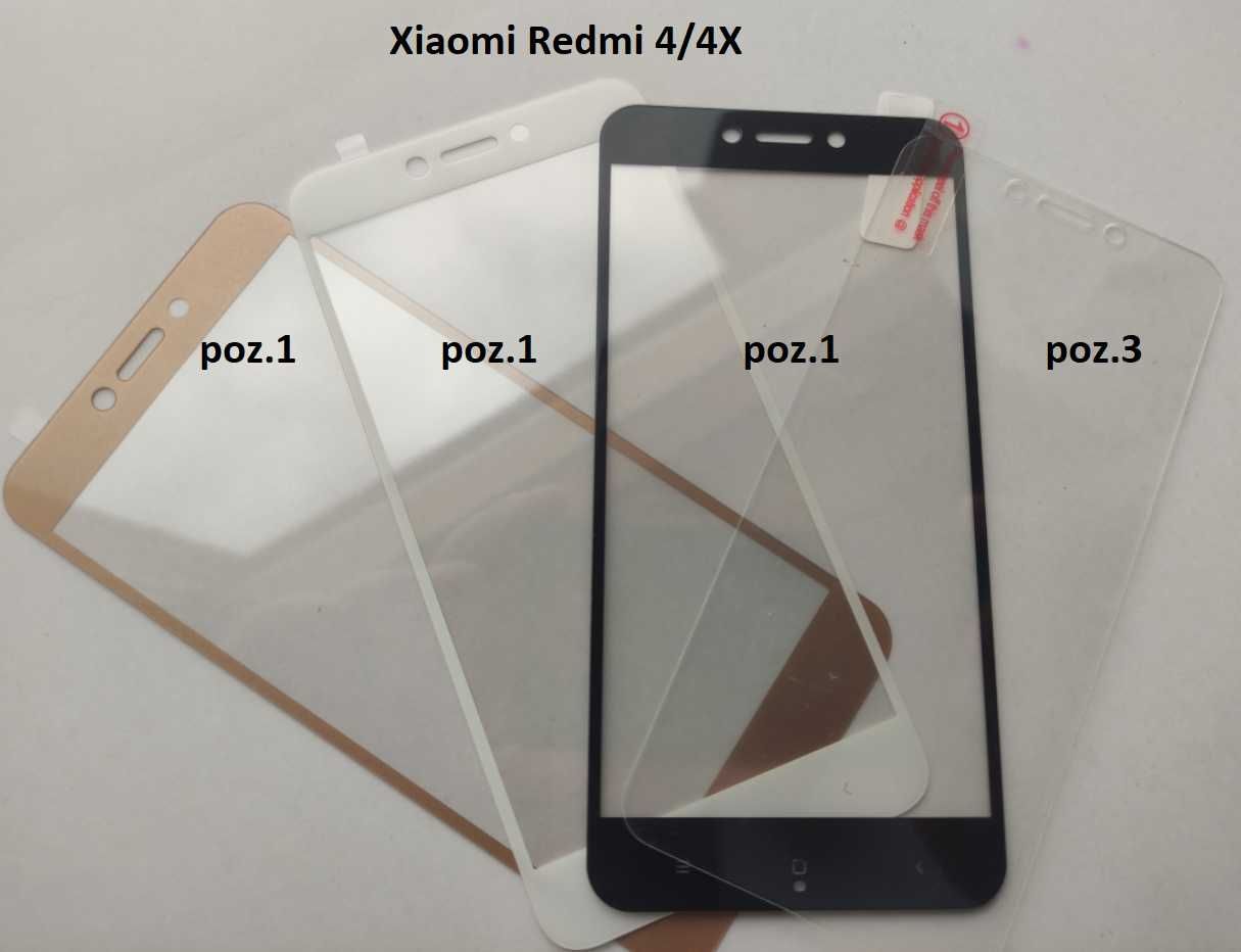 Zestaw etui i szkło dla Xiaomi Redmi Note 4/Note 4X/Redmi 4X
