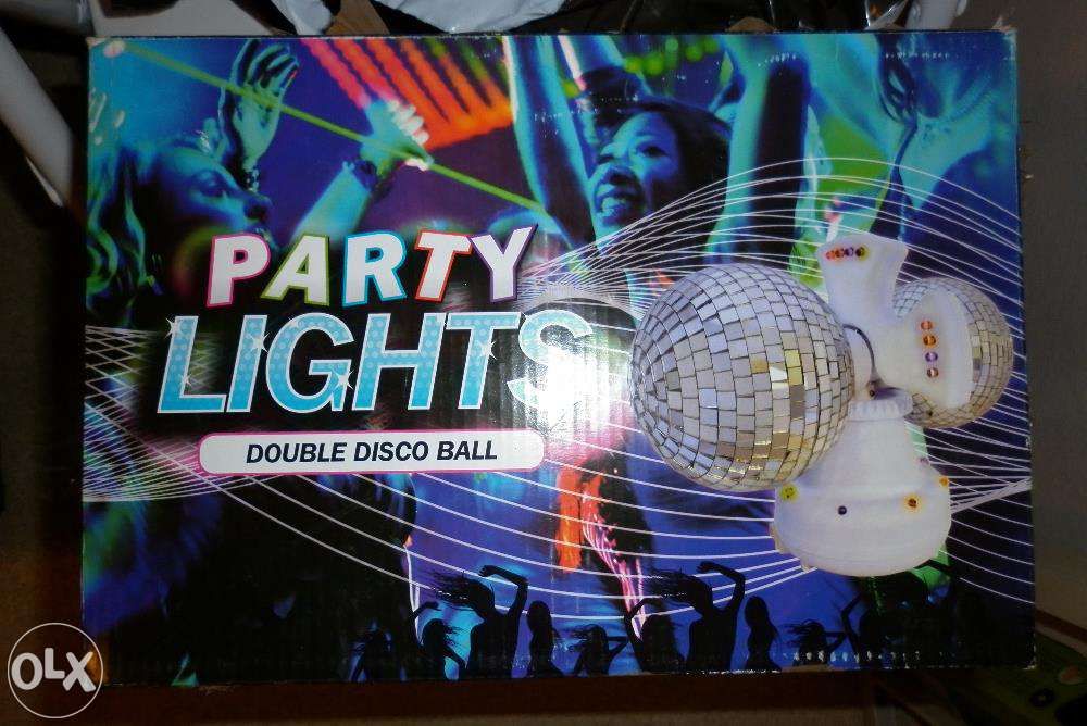 Lampa Disco Obrotowa Party Kolorowa