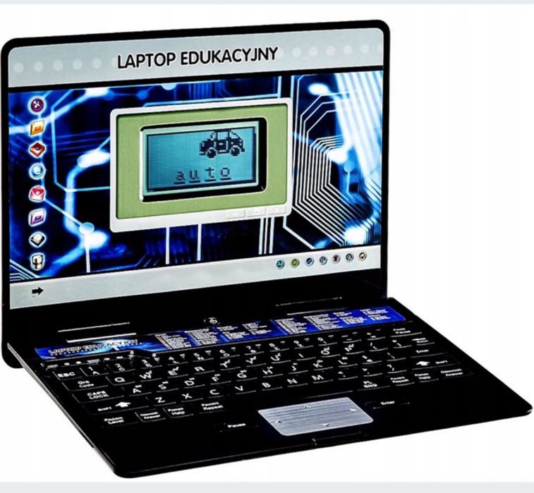 Laptop Komputer Edukacyjny Dużo Funkcji Dwujęzyczny Polsko Angielski