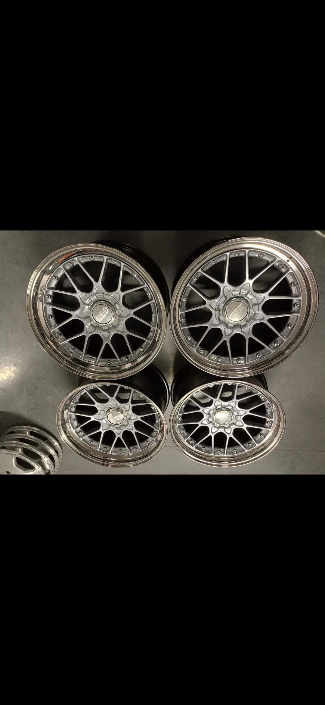 Bbs rs 2 II bbs rs 700 custom radinox nowe chrom 19" m3 m4 5x120 e92 5