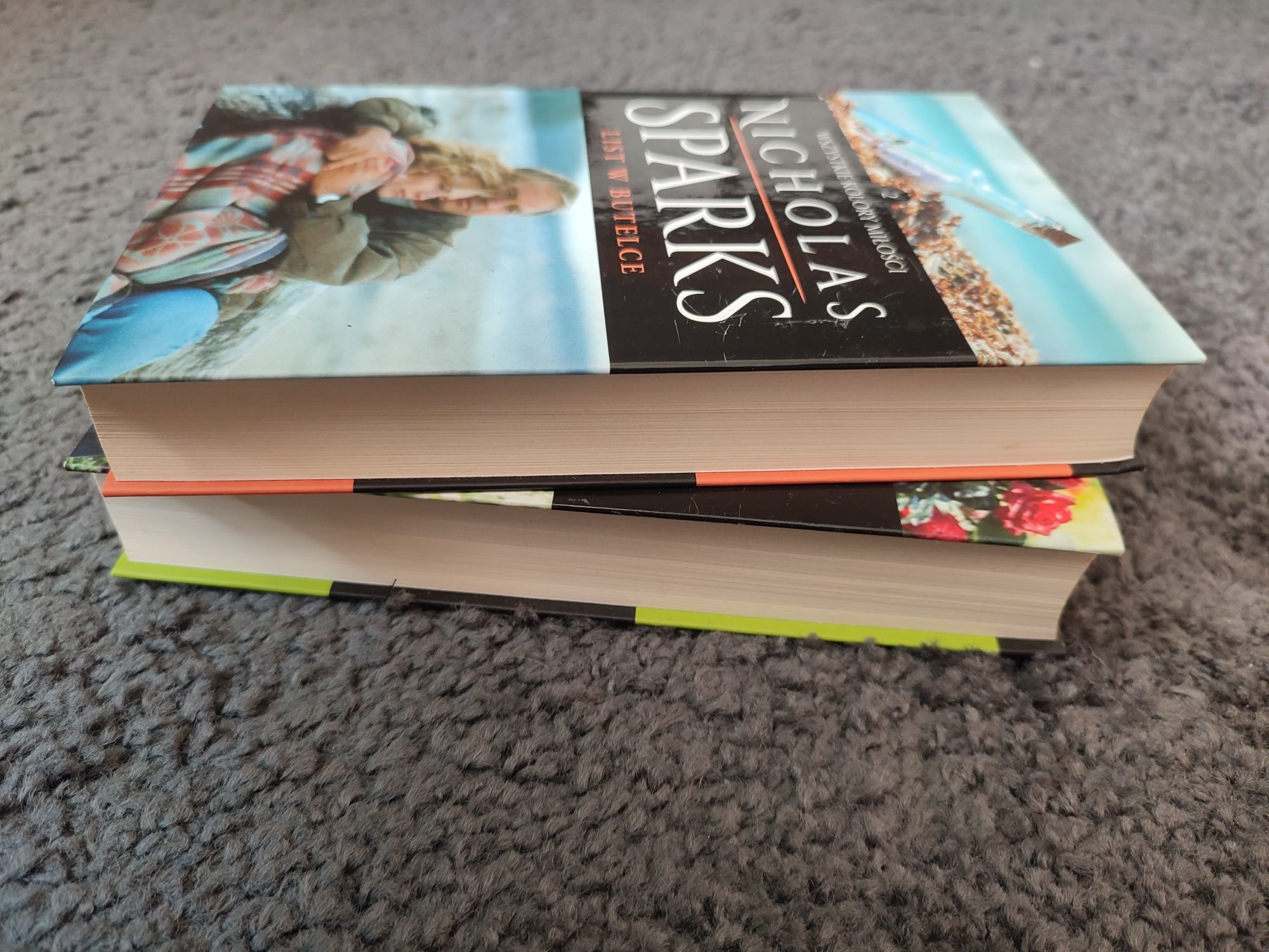 Dwie książki Nicholas Sparks List w butelce Dla Ciebie wszystko