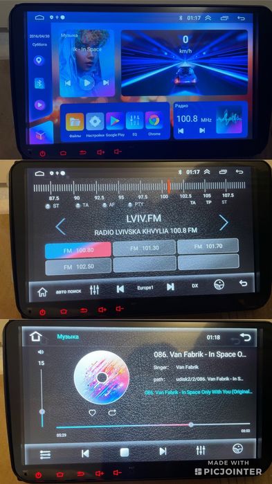 VW Android 9 дюймів IPS 2/32gb Carplay Volkswagen Skoda Магнітола