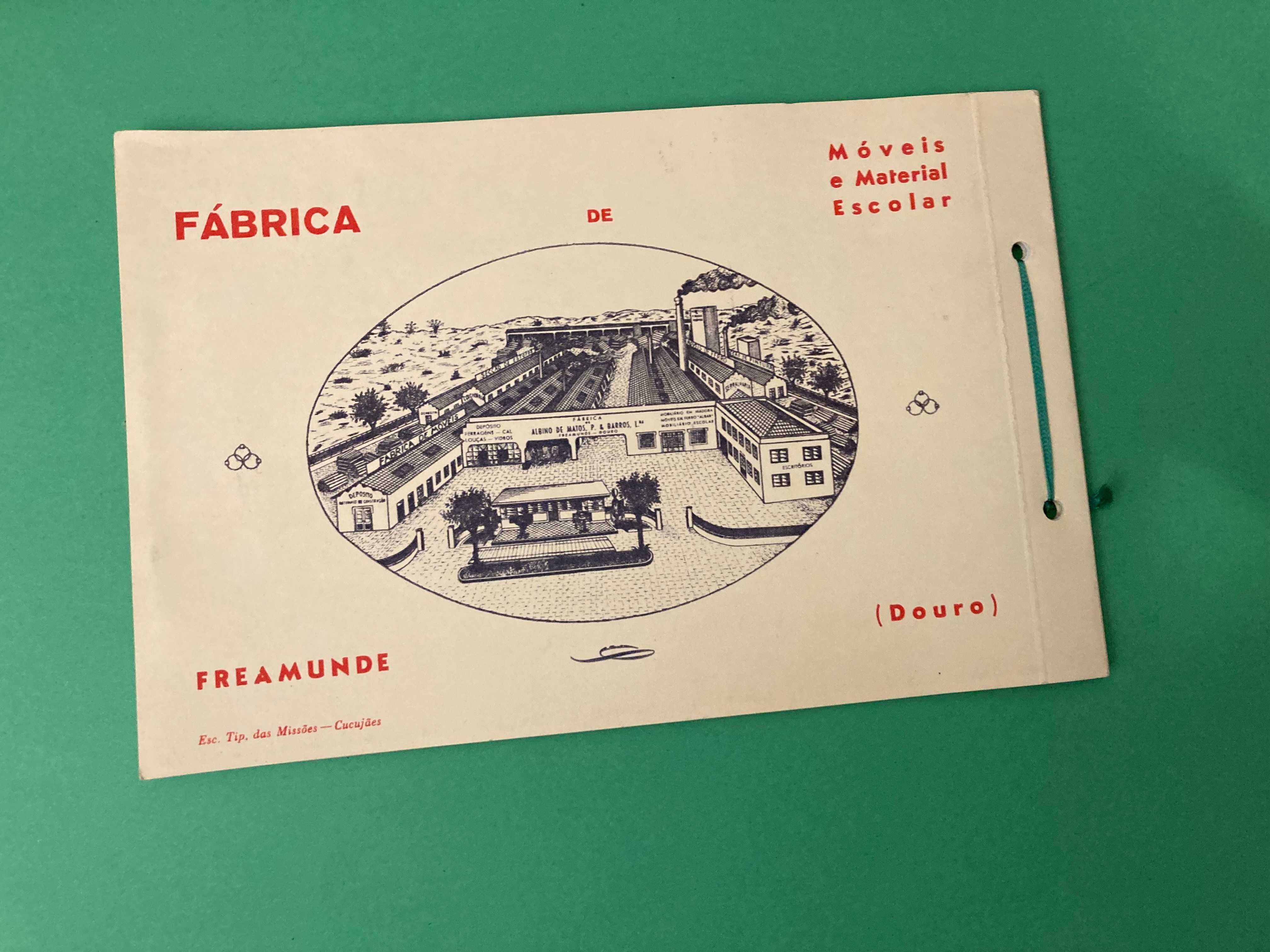 Catálogo muito bonito Fábrica de Móveis e Material Escolar Anos 50/60