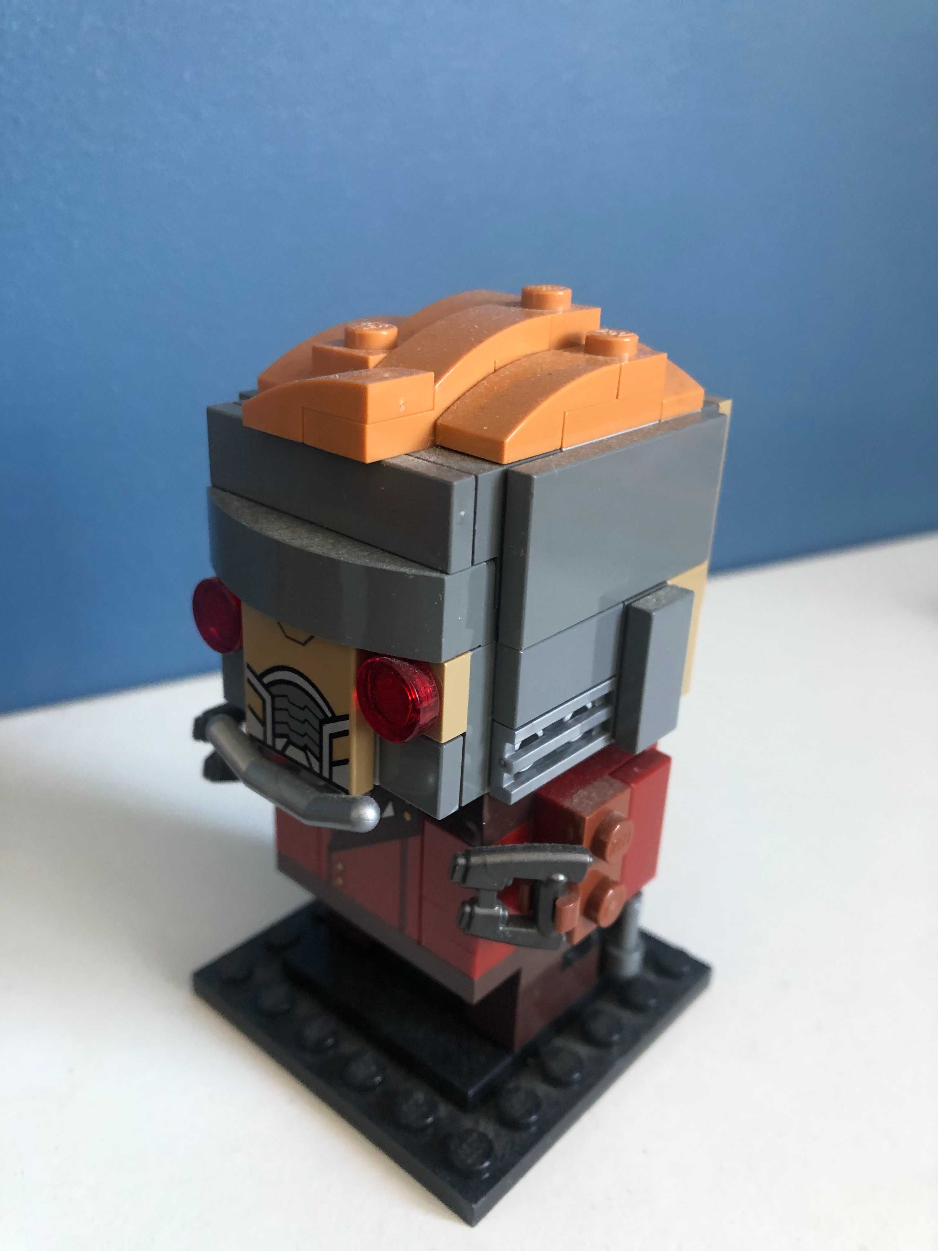 LEGO BrickHeadz 41606 STAR-Lord kompletny zestaw, jak Nowy, Unikat