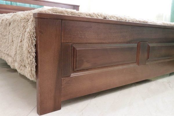 Ліжко з масиву бука,ліжко двохспальне,кровать,Дрімка,Клеопатра