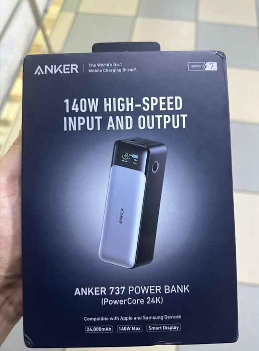 Павербанк Anker 737 140W PD3.1 24000 mAh PowerBank пауербанк