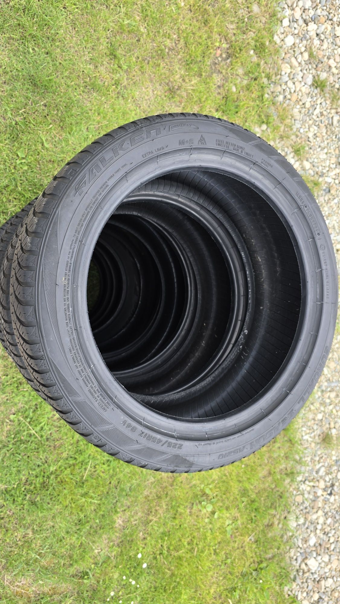 225/45R17 opony całoroczne Falken. 2021r. Super stan. Wysyłka, montaż.
