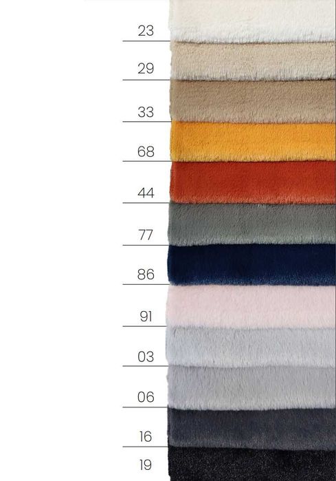 Dywanik w kształcie chmurki miękki długie włosy