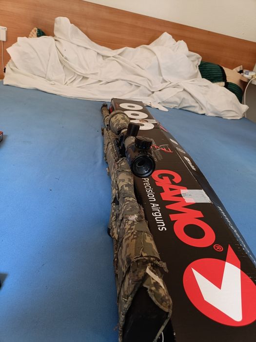 Carabina 4,5 marca gamo. Modelo whisper maxin IGT semi novo.com luneta