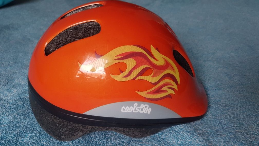 Kask rowerowy dziecięcy r. S 48-52 cm