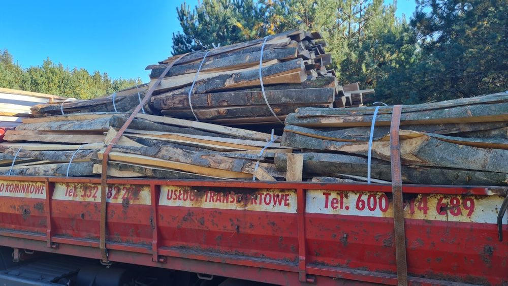 Obrzynki bukowe lub dębowe w całości 250cm