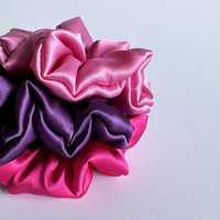 Jedwabna gumka do włosów satynowe scrunchie KOLORY Nandi Concept Store