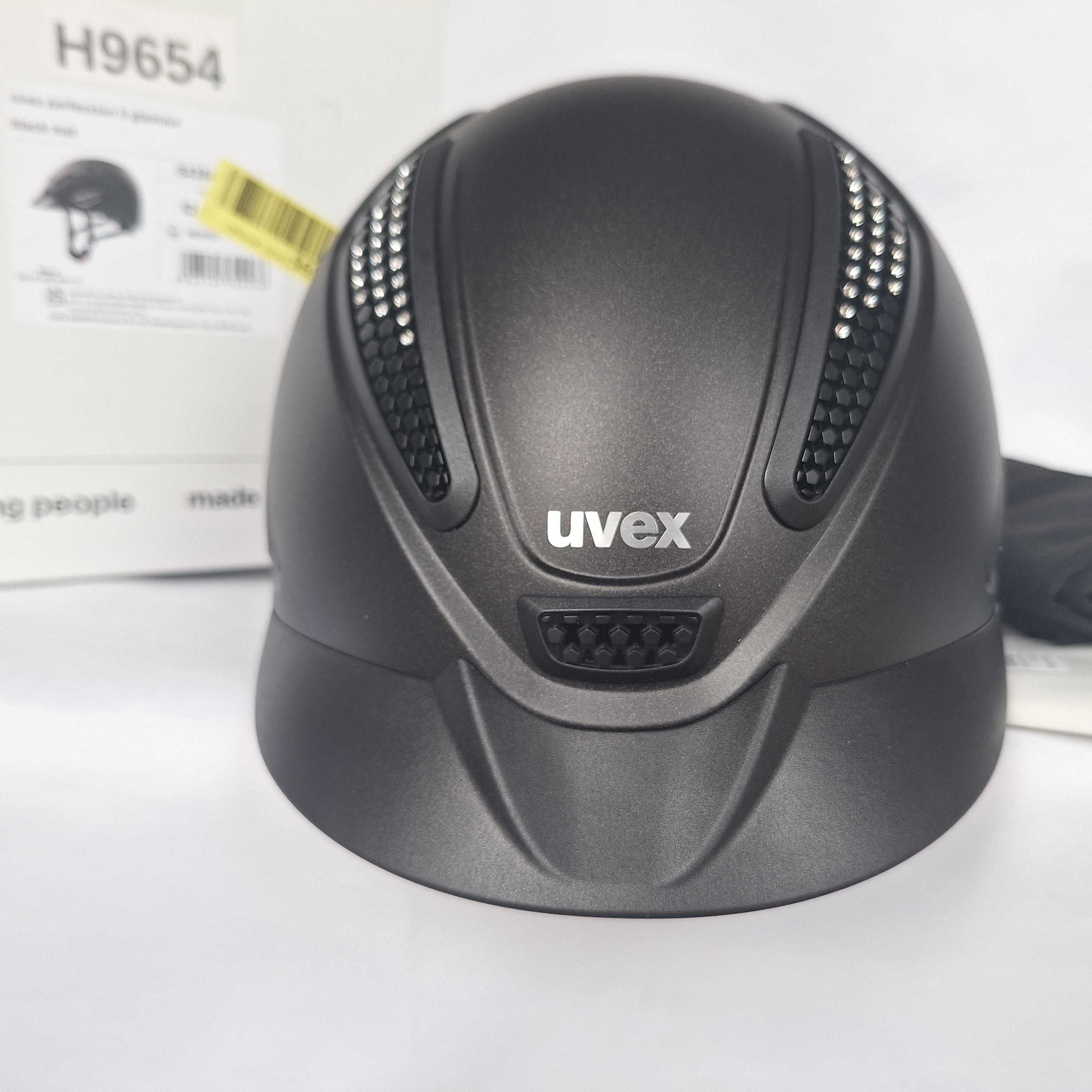 Kask jeździecki toczek Uvex Perfexxion II Glamour Black XXS-S 52-55cm