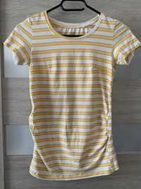 Bluzka koszulka ciążowa z krótkim rękawem Esmara rozmiar XS
