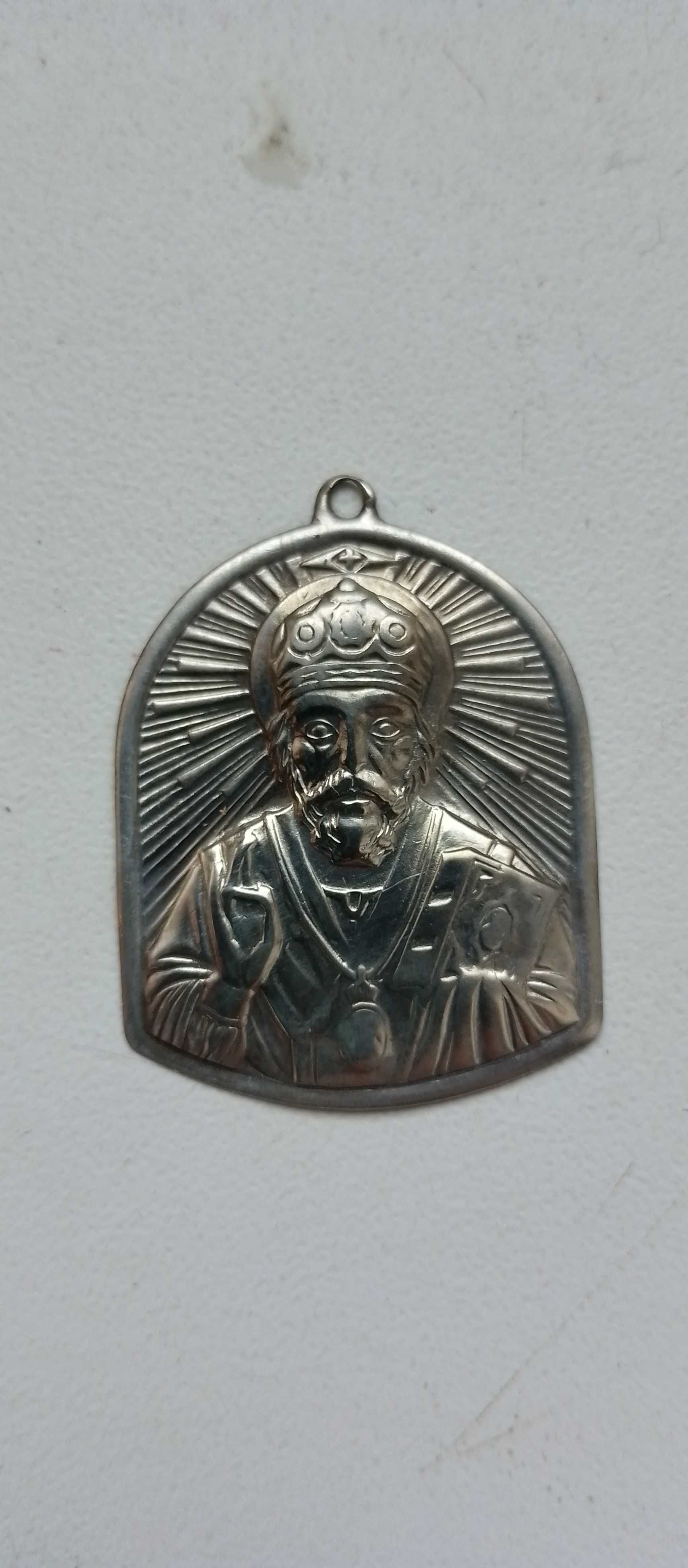 Ладанка святой Николай серебро