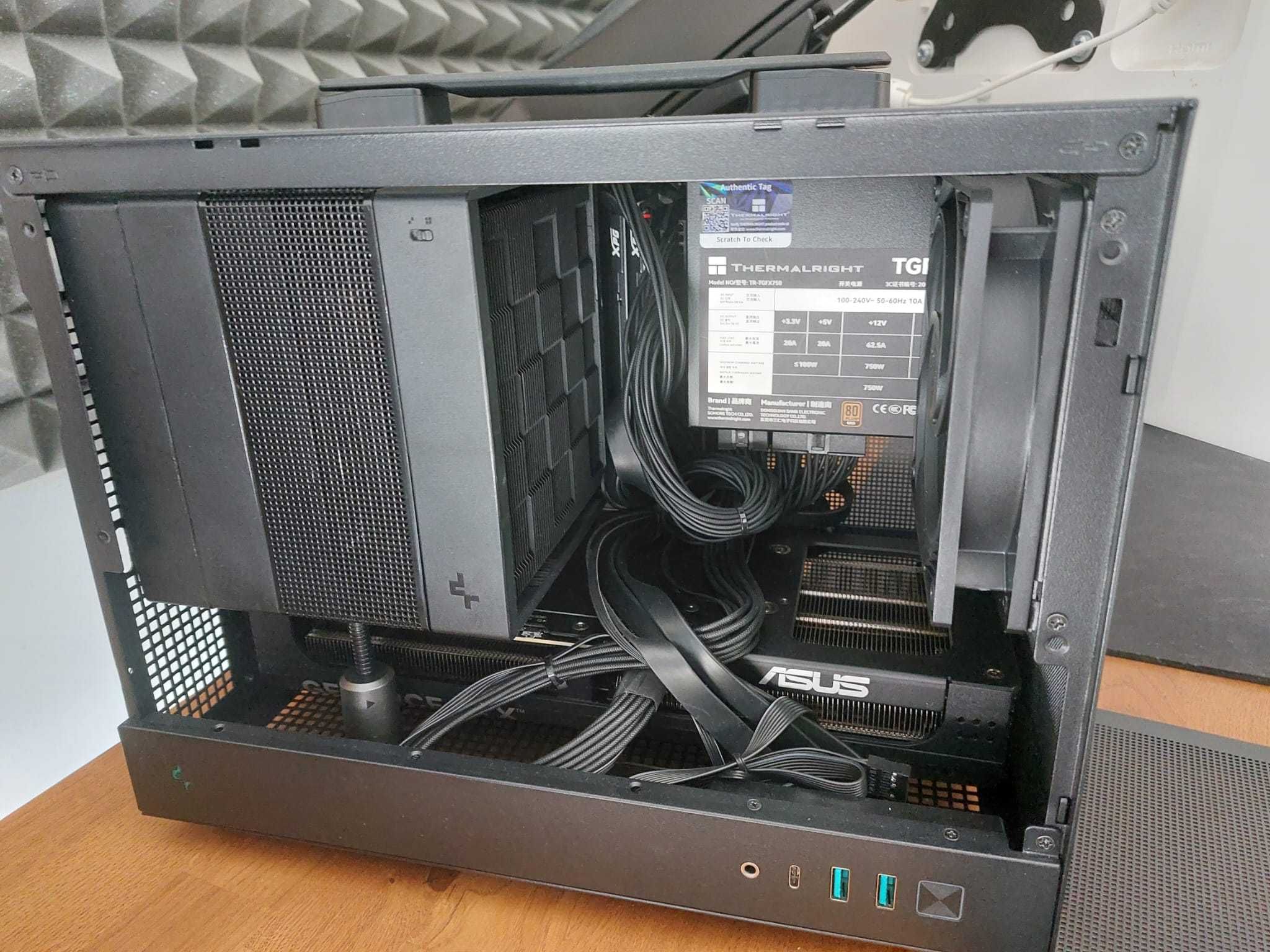 Komputer Ryzen 7 7700 DDR5 32GB PSU SFX 750W RTX 5060ti 16GB/rtx5070