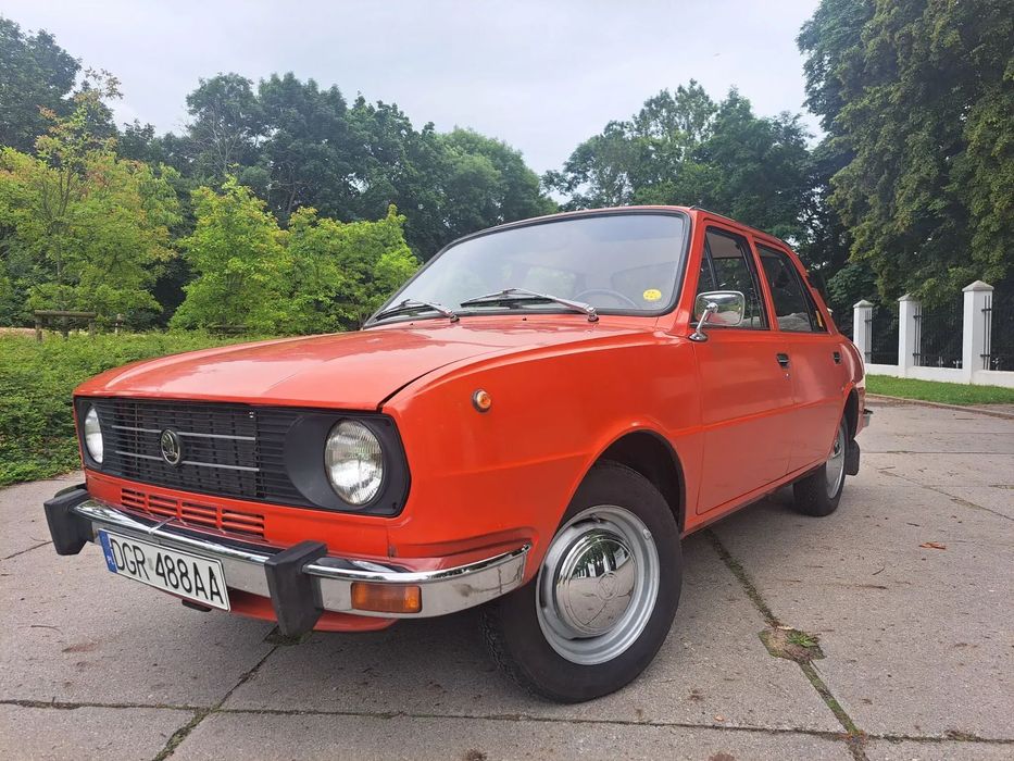 Skoda 105 Skoda 105S idealnie wnętrze, bdb stan