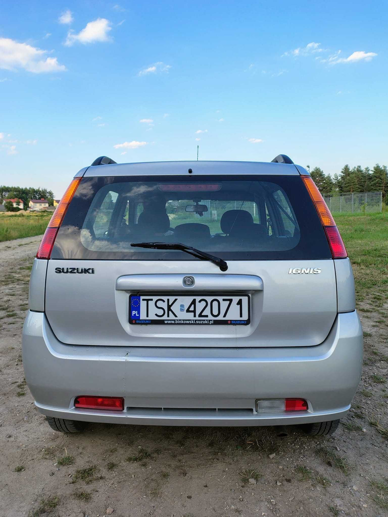 Suzuki Ignis 1.3 benzyna. (94 KM)- możliwość dokupienia opon z alufel.