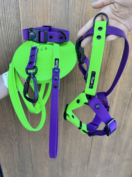 Zestaw smycz dla psa + szelki dla psa hexa