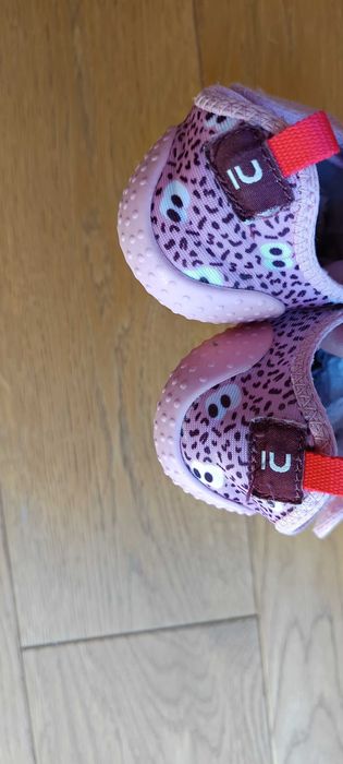 Kapcie 29 barefoot Decathlon wkładka 18,5 cm