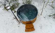 Balia ogrodowa Premium | gorąca beczka ruska bania hot tube jacuzzi