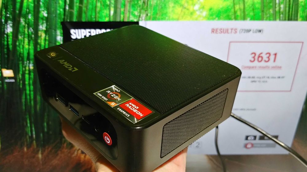 Потужний ігровий міні ПК Beelink SER Ryzen 5560U 16GB RAM 256GB