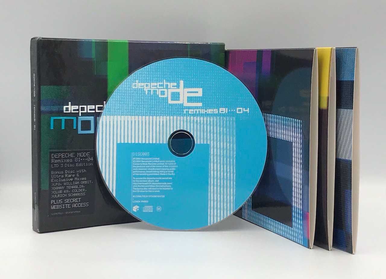 Depeche Mode – Remixes 81···04 / 3 CD Box (2004, U.K. / E.U.)