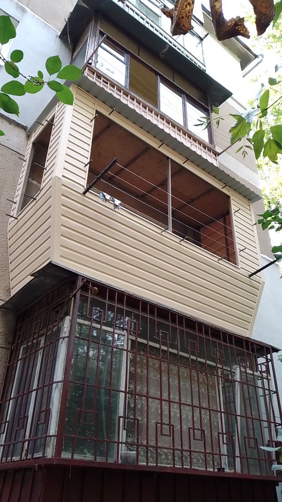 Ремонт балконов, расширение