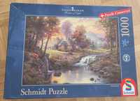 Puzzle Piękne Clementoni Schmidt Thomas Kindake widok 1000 elementów