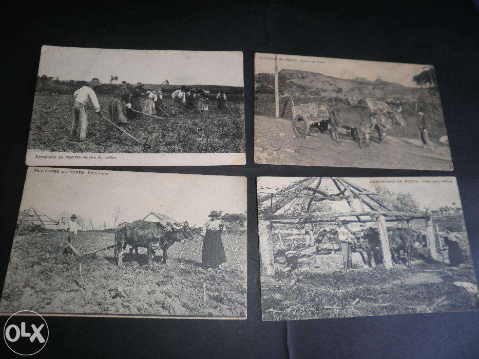 Porto antigo em postais de época-valor por elemento
