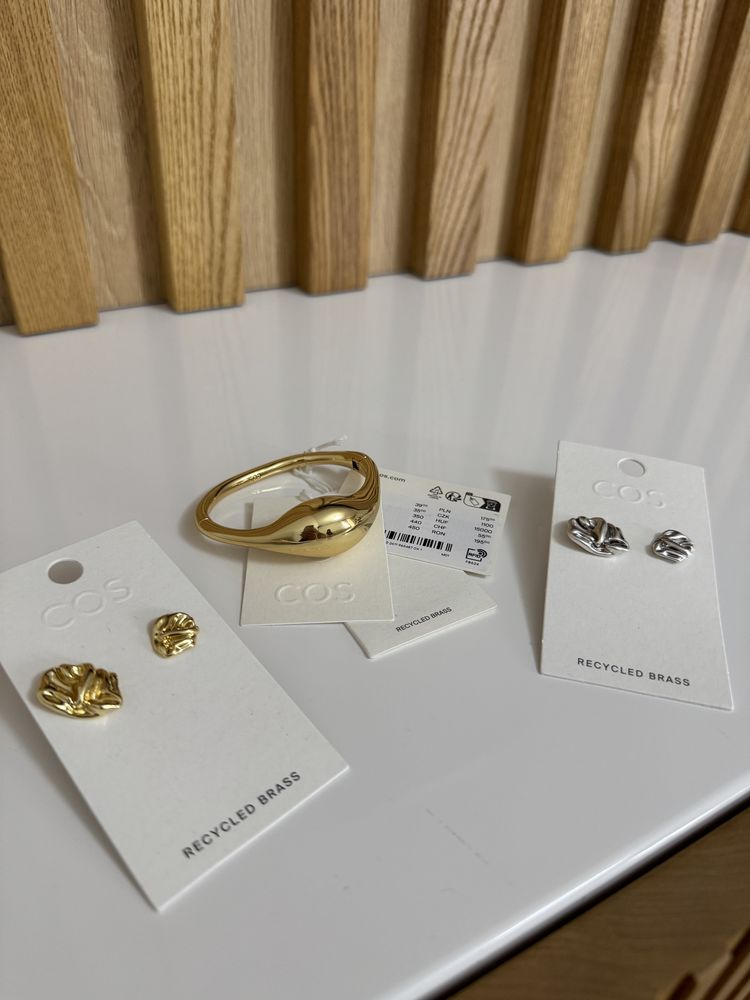 Сережки COS аксесуари прикраси кос