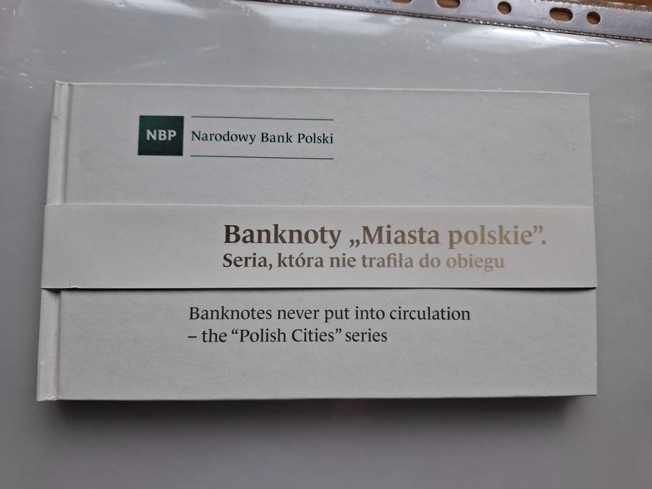 Banknoty Miasta Polskie Album